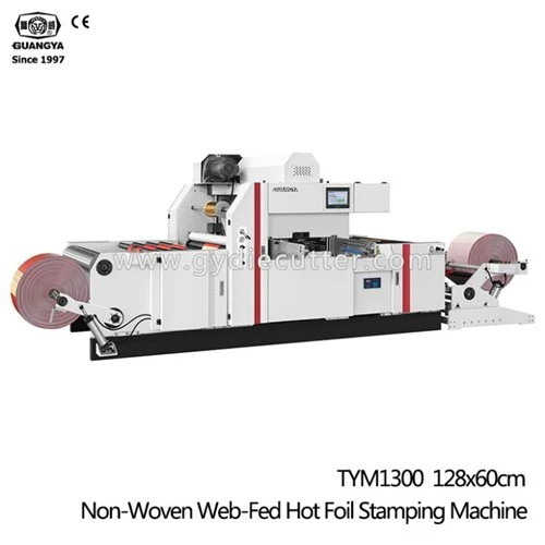 Dobbelt Station Roll To Roll Die Cutting Machine